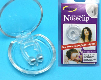 Silicone Magnetic Anti Snore Stop Guard Night Device