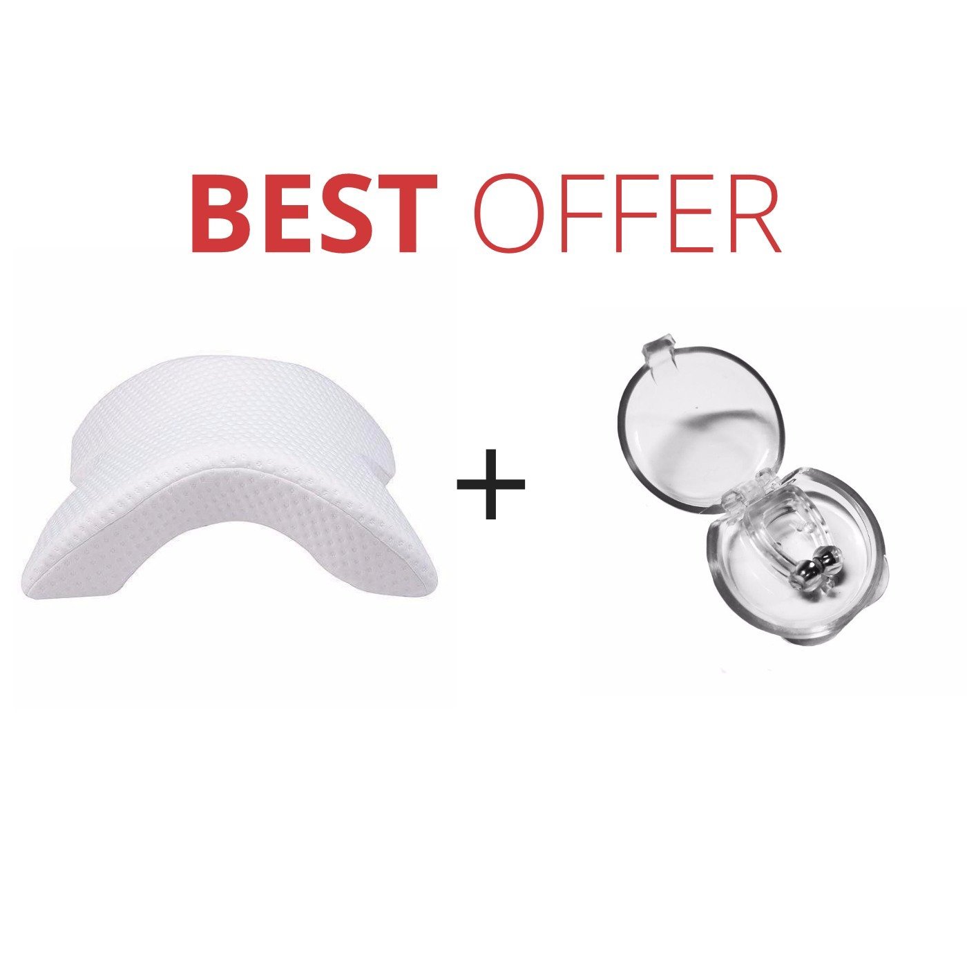 Silicone Magnetic Anti Snore Stop Guard Night Device