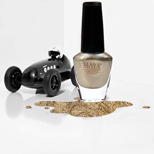 MAYA Nail Lacquer ( gold digger )