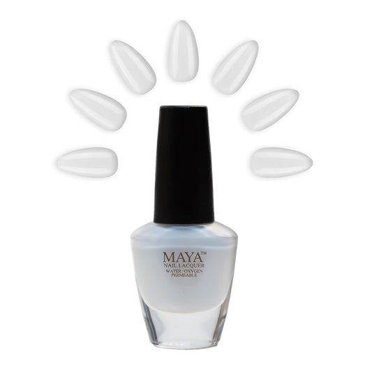 MAYA Nail Lacquer ( lu'lu white )