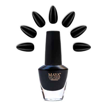 MAYA Nail Lacquer ( Black seed )