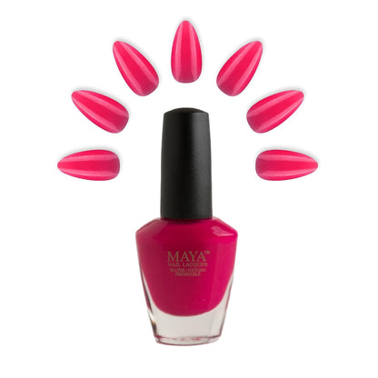 MAYA Nail Lacquer ( Fucshia is Bright )