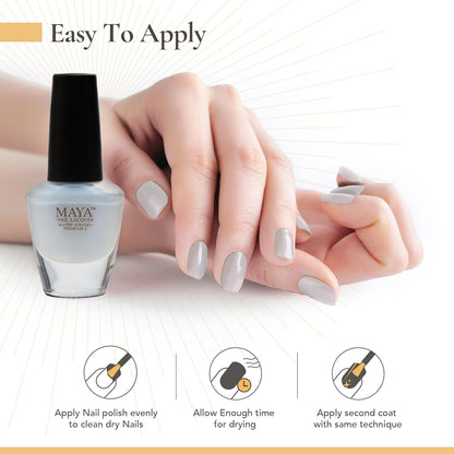 MAYA Nail Lacquer ( lu'lu white )