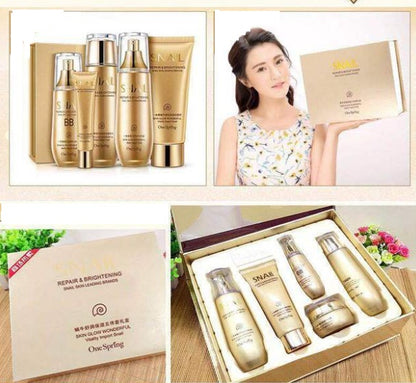 Skincare Set Cosmetic Cream (Gold )