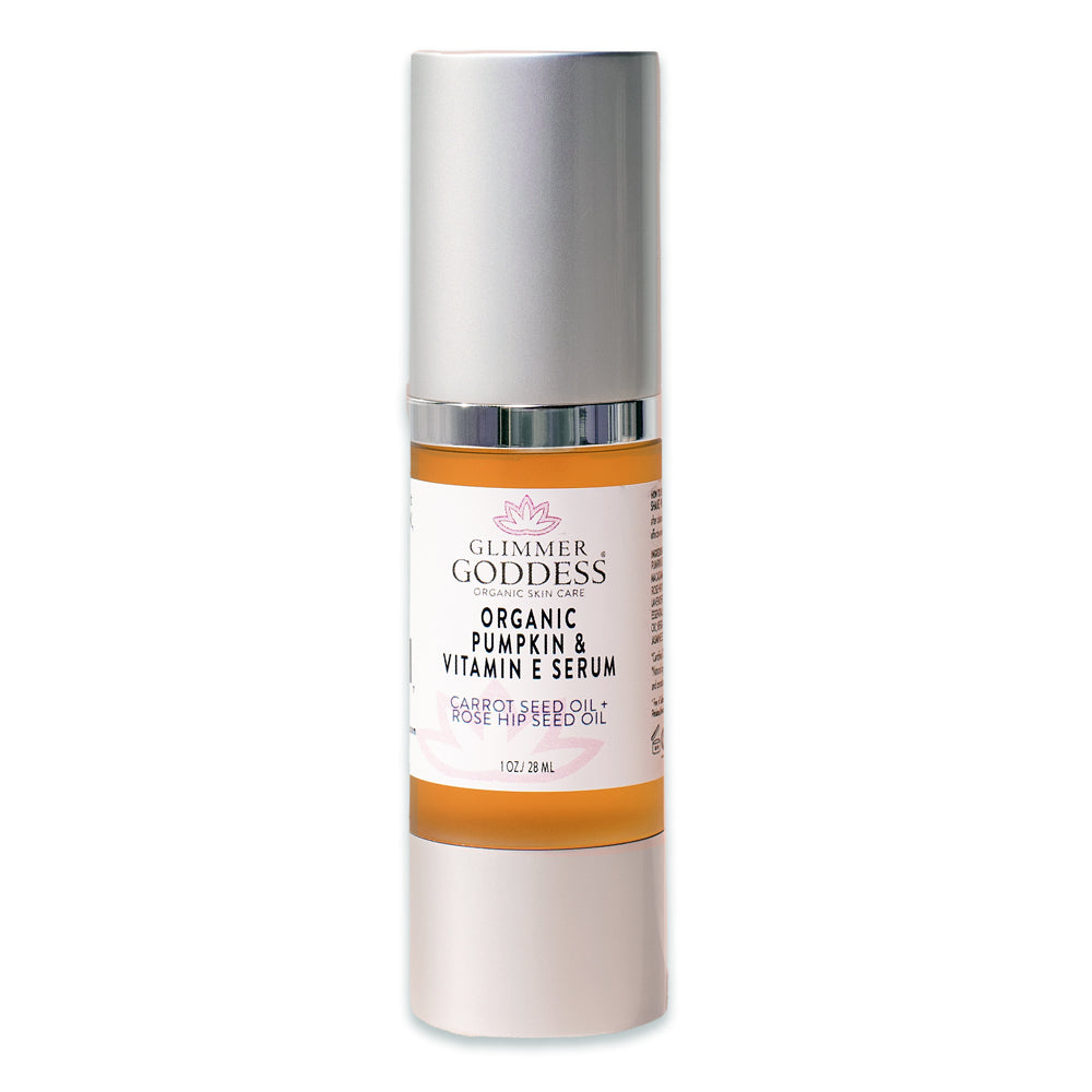 Organic Pumpkin + Vitamin E Serum - Instant Glow Treatment