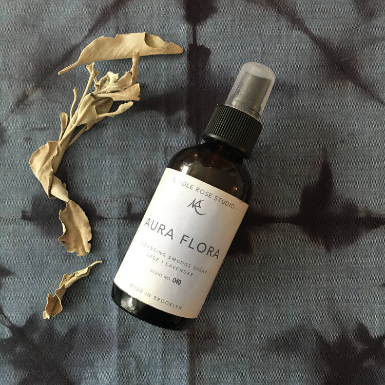 Aura Flora Sage Cleansing Smudge Spray