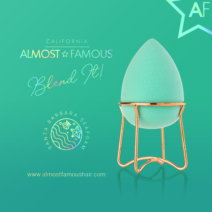 Almost Famous Makeup Blender with Rose Gold Stand