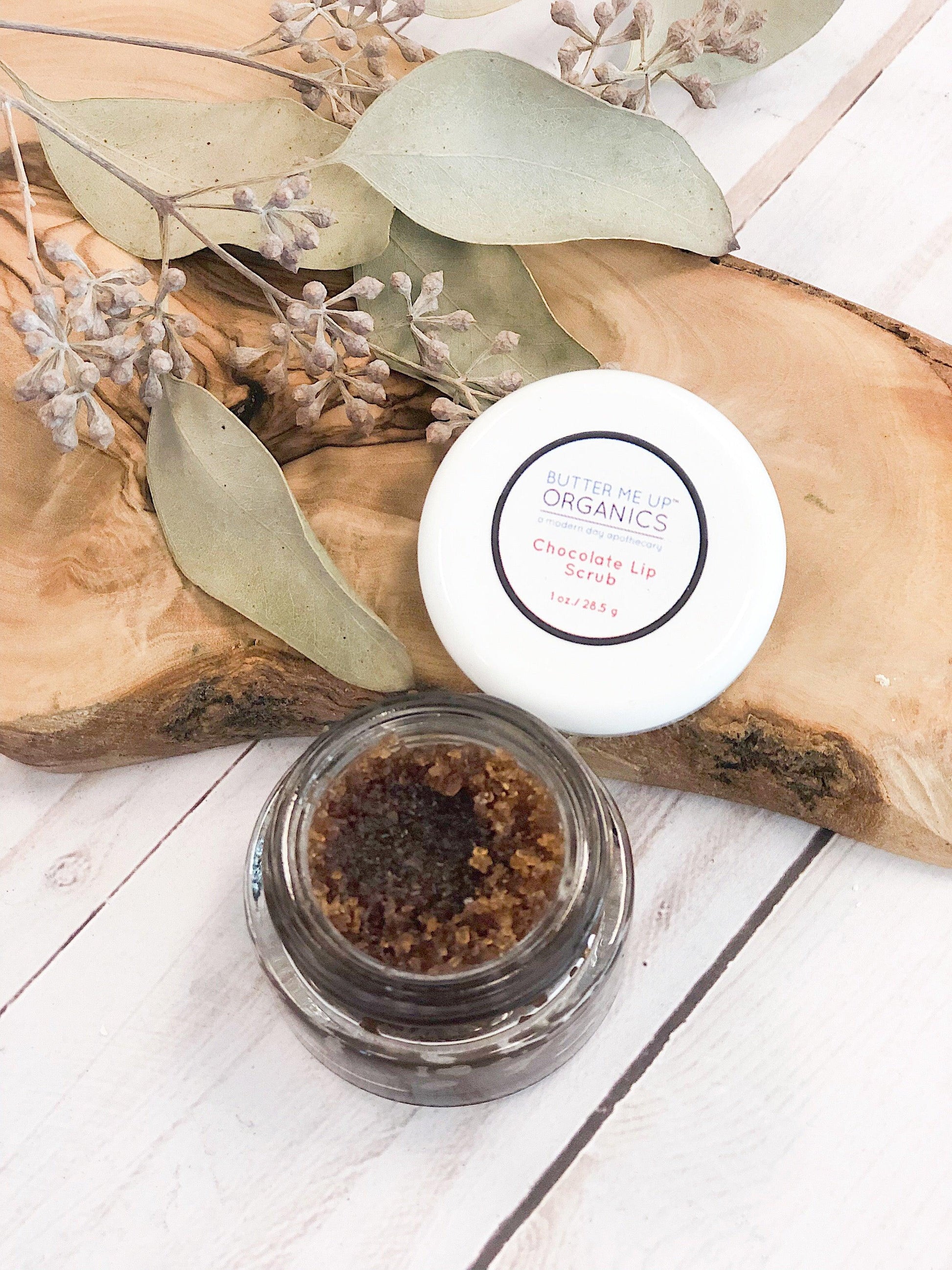 Organic Chocolate Lip Scrub Flaky Chapped Lips - Glorious Skincare I Greater Chicago