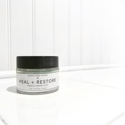 Heal Restore French Green Clay Mask