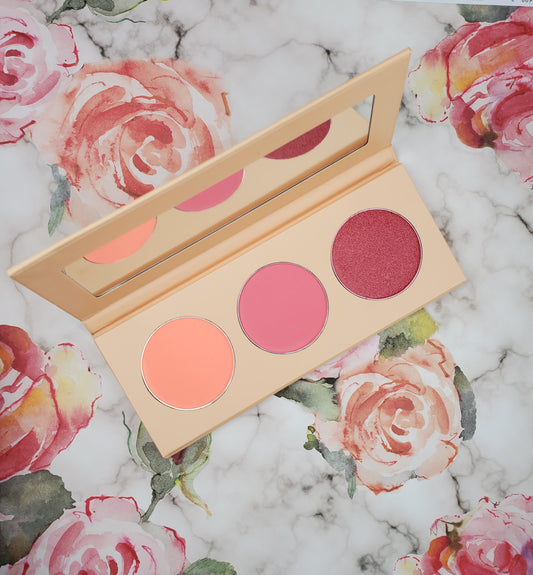 Three Shades Blush Palette 