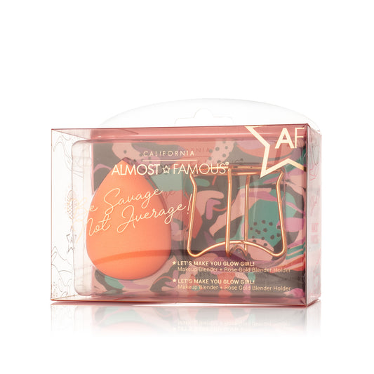 Almost Famous Makeup Blender with Rose Gold Stand