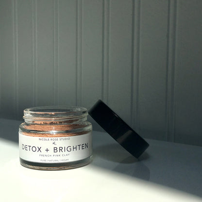 Detox Brighten French Pink Clay Mask