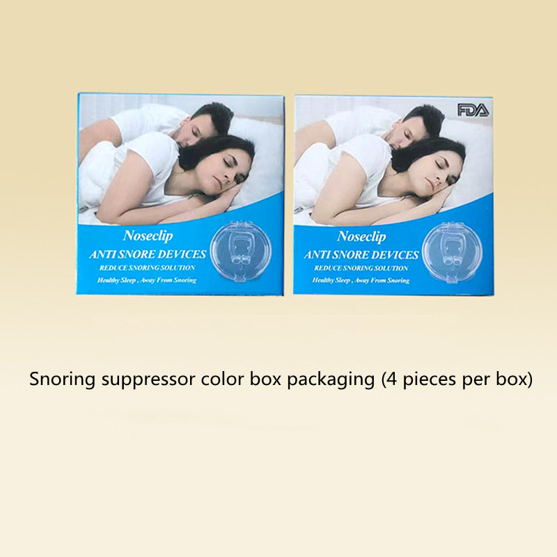 Silicone Magnetic Anti Snore Stop Guard Night Device